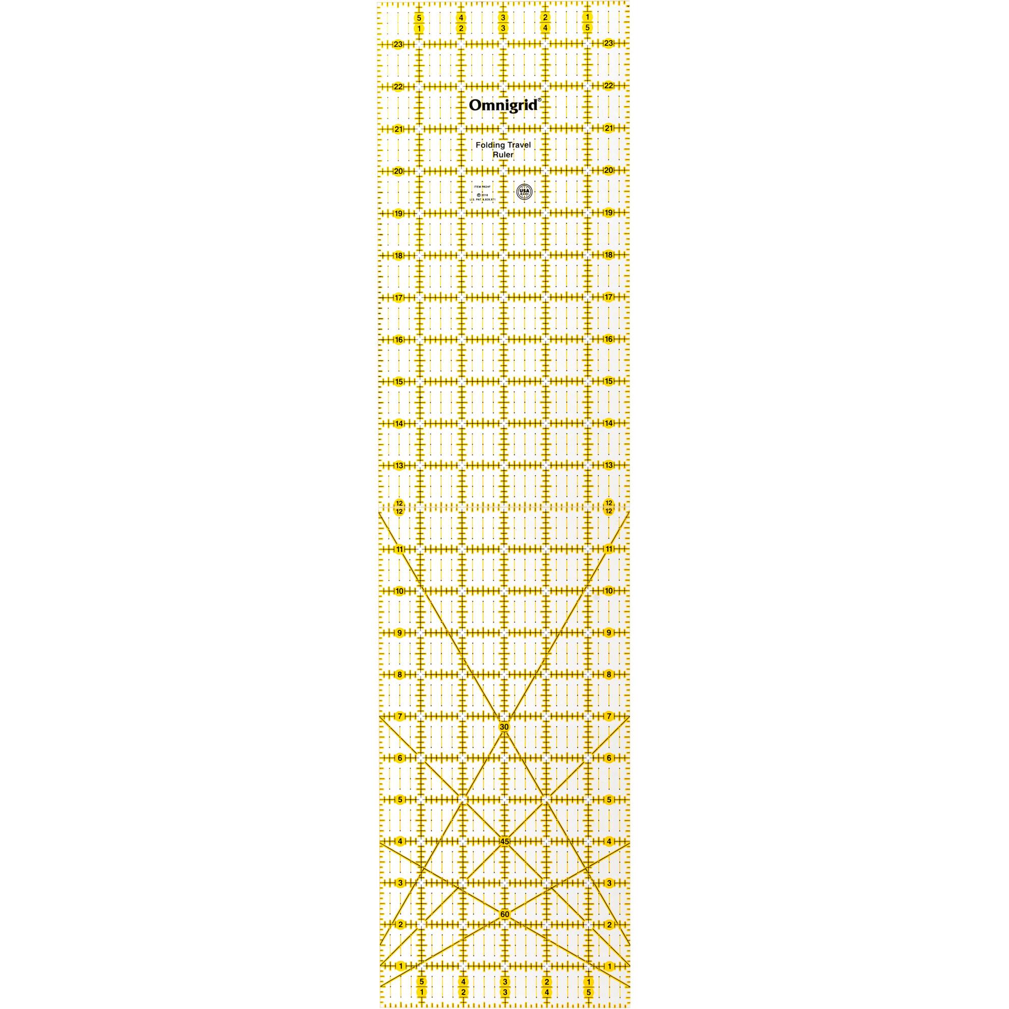 Omnigrid® Folding Rectangle Quilting Ruler, 6" x 24"